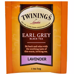 Twinings, Black Tea, Earl Grey, Lavender, 20 Tea Bags - 1.41 oz (40 g)