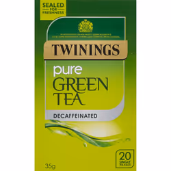 Twinings Decaffeinated Green Pure, 20 Tea Bags