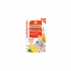 Twinings Superblends Focus Tea Bags, 20 each