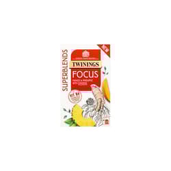Twinings Superblends Focus Tea Bags, 20 each