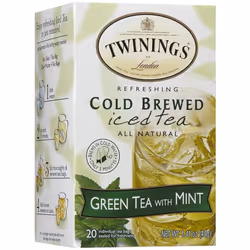 TWINING GREEN TEA WITH MINT 20 CT