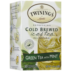 TWINING GREEN TEA WITH MINT 20 CT