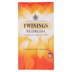 Twinings Redbush Enveloped Tea Bags - 4x20
