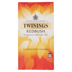 Twinings Redbush Enveloped Tea Bags - 4x20