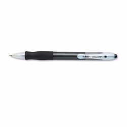 BIC Velocity Retractable Ballpoint Pen Medium Point (1.0mm) Black 12-Count