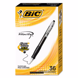 BIC Velocity Retractable Ball Pen PEN RETRACTABLE BOLD BE