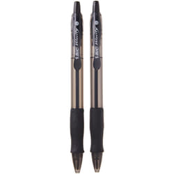Bic Atlantis Velocity Bold Ball Pen  Black 2 ea (Pack of 2)