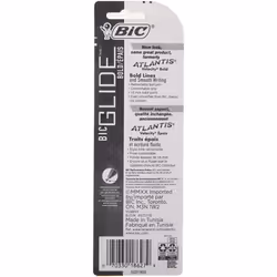 Bic Atlantis Velocity Bold Ball Pen  Black 2 ea (Pack of 2)