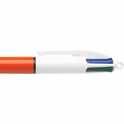 BIC 4 Colours Original Fine Ball Pens Fine Point (0.8 mm) - Box of 12