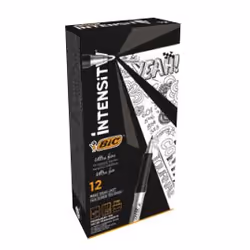 BIC Intensity permanent marker Fine tip 12 pc(s)