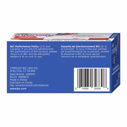 BIC Intensity Low Odor Dry Erase Marker  12 Pack  Chisel Tip  Red  Erases Cleanly  Non-Toxic Markers