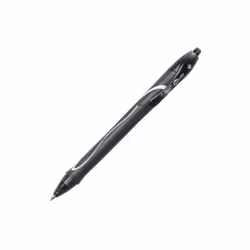 BIC Gel-Ocity Quick Dry Gel Pens  Medium Point Retractable 0.7mm  Black Ink Gel Pen  3 Count