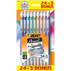 BIC Xtra Smooth Mechanical Pencil  Medium Point (0.7mm)  Perfect For The Classroom  24 Count + 3 Bonus Pencils