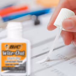 BIC Wite-Out Brand Quick Dry Correction Fluid  20 ml  White  12-Count