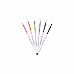 BIC Cristal Up Ballpoint Pen  Medium Point (1.2mm)  Assorted Colors  6Count