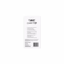 BIC Cristal Up Ballpoint Pen  Medium Point (1.2mm)  Assorted Colors  6Count
