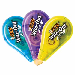 BIC Wite Out Mini Correction Tape  White  Pack Of 12 Dispensers