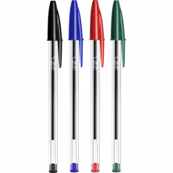 Bic 830864 BiC Cristal Original 1.0 mm Ball Pen Pack of 10 Black Packa