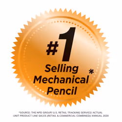 BIC Xtra-Smooth Mechanical Pencils with Erasers  Medium Point (0.7mm)  10-Count Pack  Bulk Mechanical Pencils for School or Office Supplies
