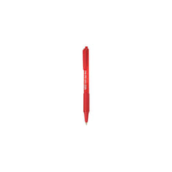 BIC 837399 ballpoint pen Red Clip-on retractable ballpoint pen 12 pc(s)