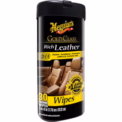 Meguiar&#39;s Gold Class&trade; Rich Leather Cleaner & Conditioner Wipes