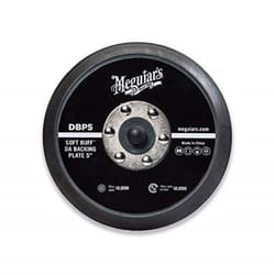 MEGUIAR'S Meguiars Soft Buff Backing Plate 5'' pour Dual Action Polisher