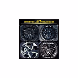G230524EU Hot Rims Black Wheel Cleaner 709ml formulated for all black wheel finishes