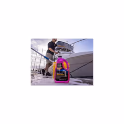 MEGUIARS M4364 Marine/RV Boat Wash  64 Fluid Ounces  Purple  3.2 x 10.2 x 5.4 inches