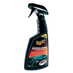 MEGUIARS NATURAL SHINE VINYL RUBBER, PROTECTANT G4116EU Synthetic Material Cleaner 473 Bottle
