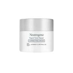 Neutrogena Rapid Tone Repair Correcting Cream Vitamin C, Retinol, Hyaluronic Acid, Brightening, 1.7 oz