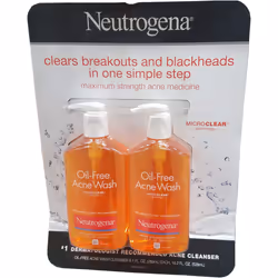 Neutrogena Oil Free Acne Wash, 18.2 Ounce