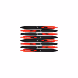 Uni-Ball Signo 307 Medium Point Retractable Rollerball Gel Pens, Red, 8 Count