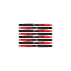 Uni-Ball Signo 307 Medium Point Retractable Rollerball Gel Pens, Red, 8 Count
