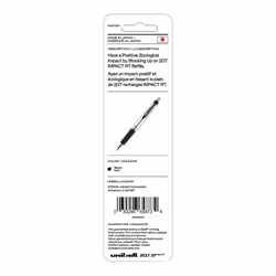 uni-ball 207 Impact RT Gel Pen Refills  Bold Point  1.0 mm  Black  Pack of 2 Refills