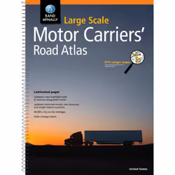 Rand McNally Large Scale Motor Carriers' Road Atlas
