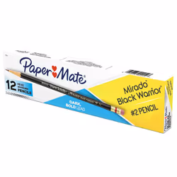 Mirado Black Warrior Woodcase Pencil  HB #2  Black Matte  Dozen