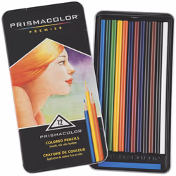 Prismacolor Premier Colored Pencils 12/Pkg-W/Bonus Art Stix