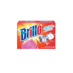 Brillo 53304 Steel Wool Pads  Count of 4 - pack of 12
