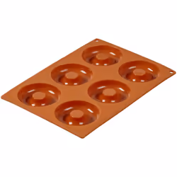 Wilton Non-Stick Food-Grade Silicone Donut Pans  Baking Pans  Set of 2