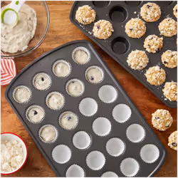 Wilton Perfect Results Premium Nonstick Mini Muffin Pans, 2-Count