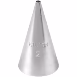 Wilton Round Cake Decorating Tip 2