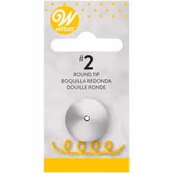 Wilton Round Cake Decorating Tip 2