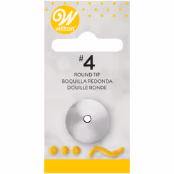 Wilton Round Cake Decorating Tip 4