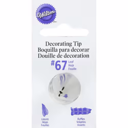 Wilton Leaf Piping Tip #67