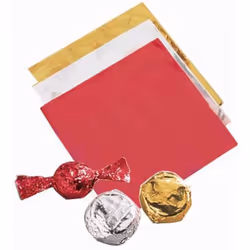 Wilton Gold Foil Candy Wrappers  50-Count
