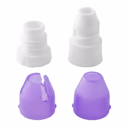 Wilton Decorating Tips  Assorted  White