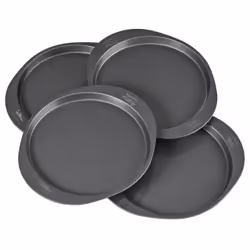 Wilton Easy Layers! Round Layer Cake Pans Set, 4-Piece