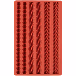 Wilton Silicone Pie Crust Mold, 6-Cavity