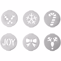 Wilton Holiday Cookie Press Disc Set, 6-Piece
