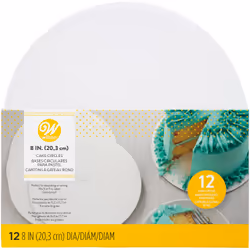 Wilton 8-Inch Cake Circles, 12-Count